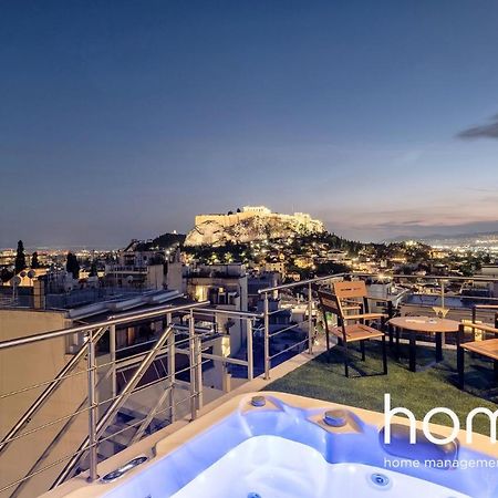 Ll Extraordinary Homm Suites Acropolis & Lycabettus Views With Jacuzzi Athens Exterior photo